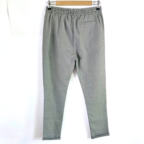 NWT Shinestar Houndstooth Elastic Waist Pull On Women's Dress Pants Size M - Picture 8 of 9